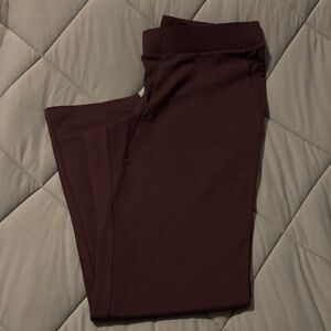 J. Jill Pure Jill NWT Acai Affinity French Terry Slim Leg Pants Size M